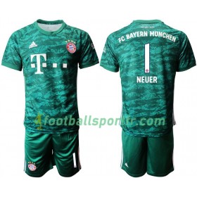 Tenue Bayern Munich NEUER 1 Gardien Enfant Domicile 2019-2020 Maillot de Foot